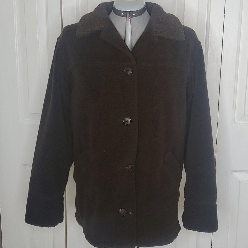 JOHN CARUANA Brown Coat Size S
